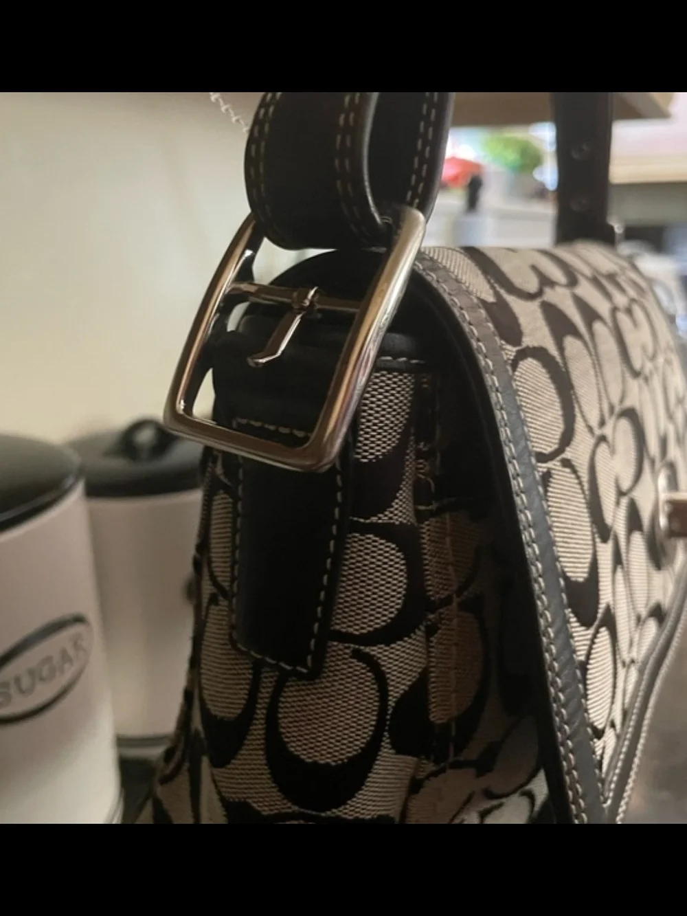 Coach EUC! Y2K Coach Hampton/ Soho Signature Style F13972 - Free Project Wallet